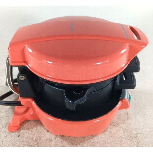 Hamilton Beach Breakfast Sandwich Maker | Model# 25476 Pink Salmon Color - Picture 5 of 5